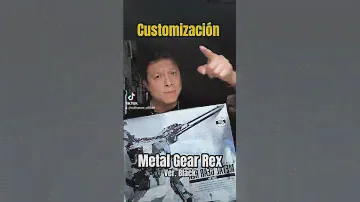 Customización Metal Gear Rex Black #plasticmodel #kotobukiya #metalgearsolid #modelkit #metalgear