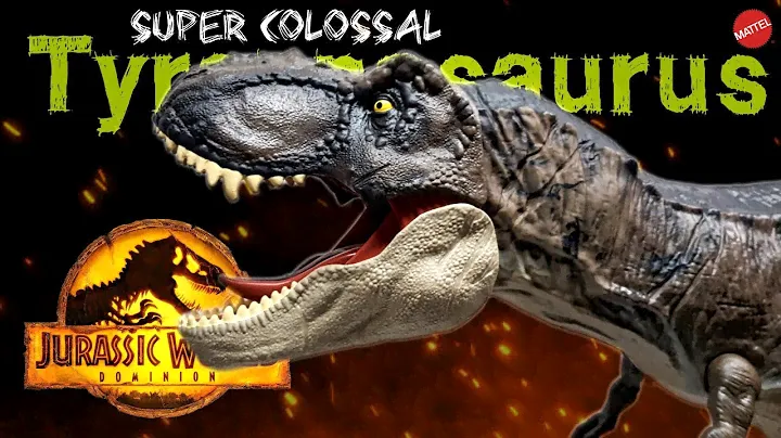 2022 Mattel Jurassic World Dominion Super Colossal Tyrannosaurus Rex Review!!!