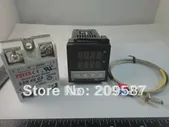 Цифровой ПИД-регулятор температуры REX-C100 + макс.40A SSR + K датчик термопары