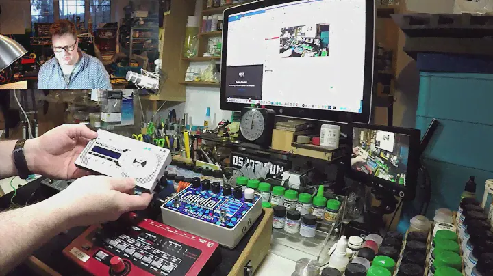 T-Rex Fuel Tank with Ruarch Pedal Board Setup for Synths