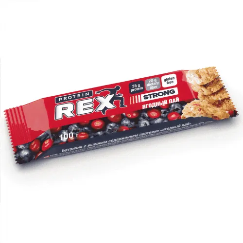 Батончик Protein Rex Strong (100 г) (12 шт в уп)-0