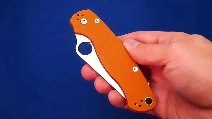 Нож Spyderco Paramilitary 2 81GPBORE2 REX45 USA