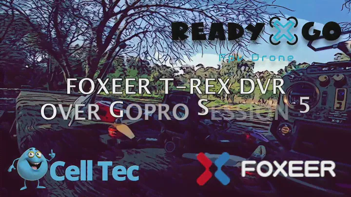 Foxeer T-REX DVR over GoPro Session 5. Crashed at the end