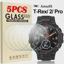 1/4 шт. Закаленное Стекло Для Amazfit T Rex Pro T-Rex 2 Протектор Экрана 9H TRex T-Rex Pro Защитная Пленка Для Huami Amazfit T Rex