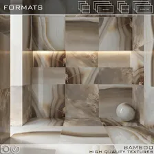 Керамогранит REX BAMBOO - Кафель, Плитка - 3D модель