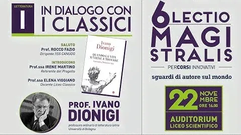 Lectio Magistralis - Ivano Dionigi