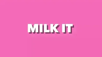 Rony Rex ft. Carla Monroe - Milk It (Lyric Video)