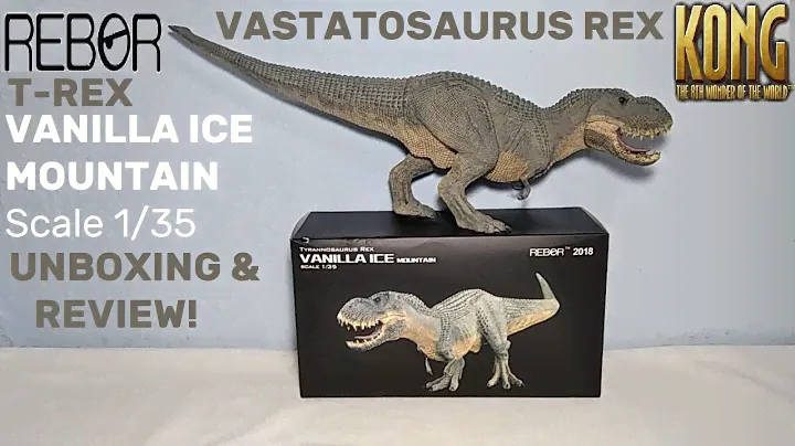 REBOR Tyrannosaurus Rex (V. Rex) Vanilla Ice Mountain Version -Vastatosaurus Rex Unboxing & Review!