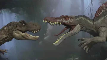 Jurassic park 3 stop motion