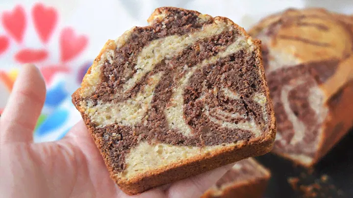 Невероятно вкусно и просто! Мраморный БАНАНОВЫЙ ХЛЕБ | шоколадный банановый кекс |  лёгкий рецепт