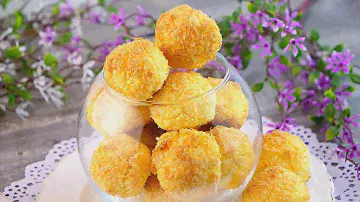 🥥Хрустящее кокосовое печенье за полчаса! "Кокосанка" - лакомство для всех любителей кокоса!