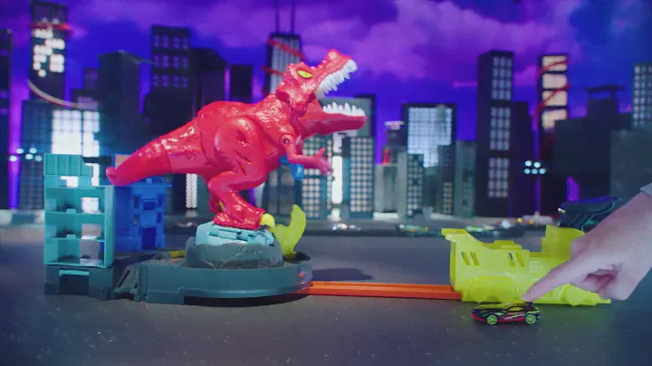Hot Wheels T-Rex Δεινόσαυρος Με Ήχους (GFH88)