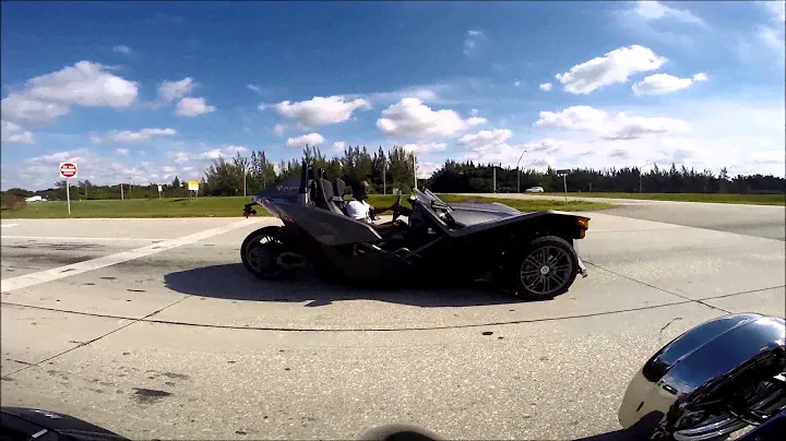 Polaris Slingshot VS. Campagna T-rex Part 2 of 3 Race