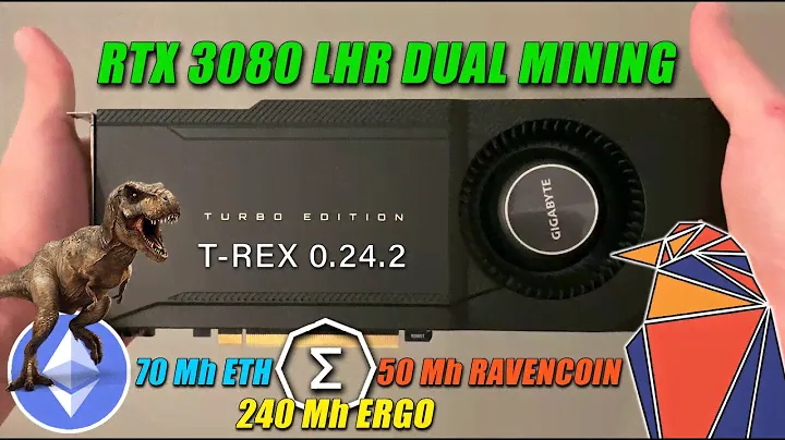 RTX 3080 LHR в Майнинге | Dual Mining T-Rex 0.24.2 | Хешрейт, Доход на Eth Ergo Rvn HiveOs Windows