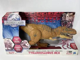 Tyrannosaurus Rex Stomp and Strike T-Rex Hasbro 2015 Jurassic World in box wear
