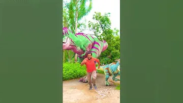 T-Rex Dinosaur Magic Fight In Jurassic World