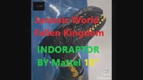 Jurassic World Fallen Kingdom Super Posable INDORAPTOR Mattel 10” COLLECTIBLE AUTHENTIC HOT TOY 2021