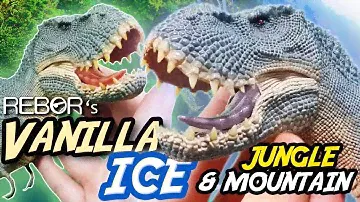 REBOR® Tyrannosaurus Rex 'Vanilla Ice' | Mountain & Jungle | 1:35 Unboxing & Review