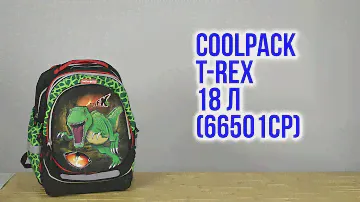 Распаковка CoolPack for Kids T-Rex 42 х 31 х 17 5 см 18 л 66501CP