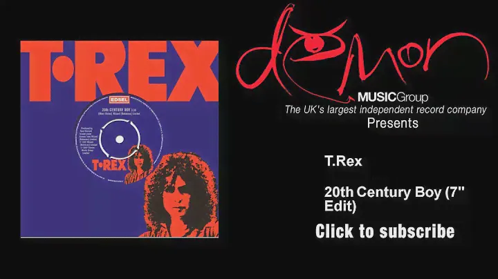T.Rex - 20th Century Boy - 7" Edit