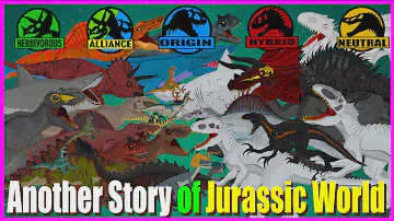 (Cartoon movie) Jurassic World : Battle of Hybrid Dinosaurs / Combined version(part7~14)