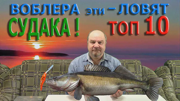 ВОБЛЕРА эти - ЛОВЯТ СУДАКА ! ТОП - 10