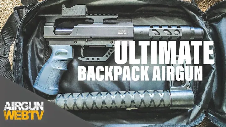 ULTIMATE BACKPACK AIRGUN!  The Exanix REX 357 bug-out-bag setup