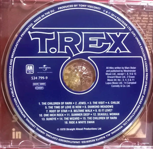 T-REX: T. Rex [CD]-4
