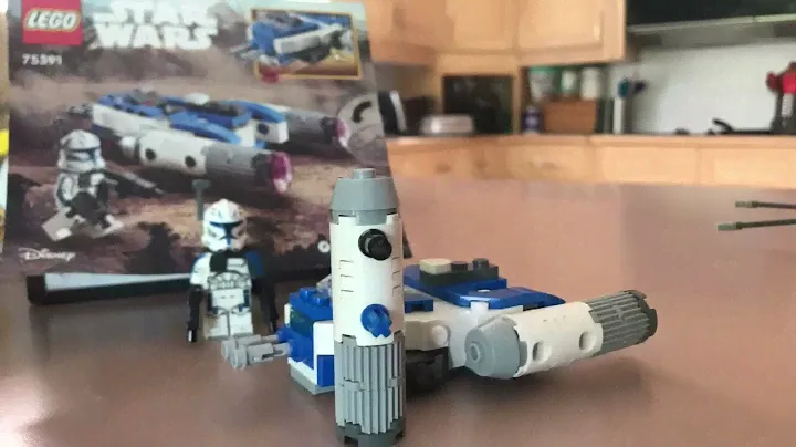 Captain Rex Microfighter Speed Build-A Lego Star Wars Short Film