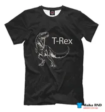 Мужская Футболка T-rex