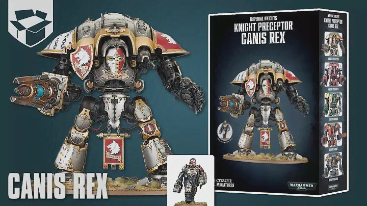 Анбоксинг - Knight Preceptor Canis Rex