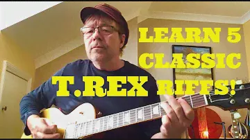 LEARN 5 CLASSIC T.REX RIFFS IN 10mins!