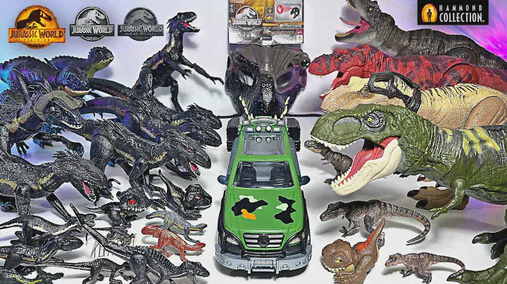 NEW INDORAPTOR & T-REX! Jurassic World Collection Battle, Ambush T-Rex, Indoraptor Dino Tracker Mask