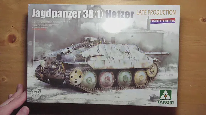 (Обзор на модель) Jagdpanzer 38(t) Hetzer Late Production (w/o Interior) от TAKOM арт. 2172X