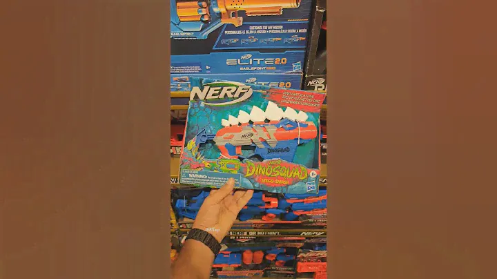 Nerf Dinosquad Stego Smash Dinosaur Gun 🔫 Price in India Rs 1299