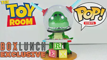 Toy Story Rex Deluxe Funko Pop Review (Box Lunch Exclusive)