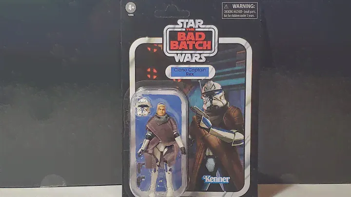 Star Wars Vintage Collection Clone Captain Rex (Bad Batch) action figure review!!!!