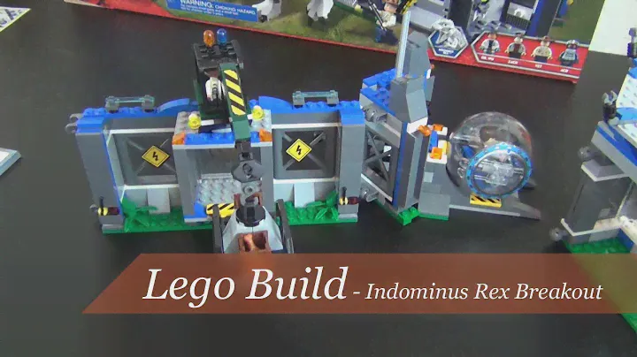 Let's Build - Lego Jurassic World Indominus Rex Breakout Set #75919 Part 2