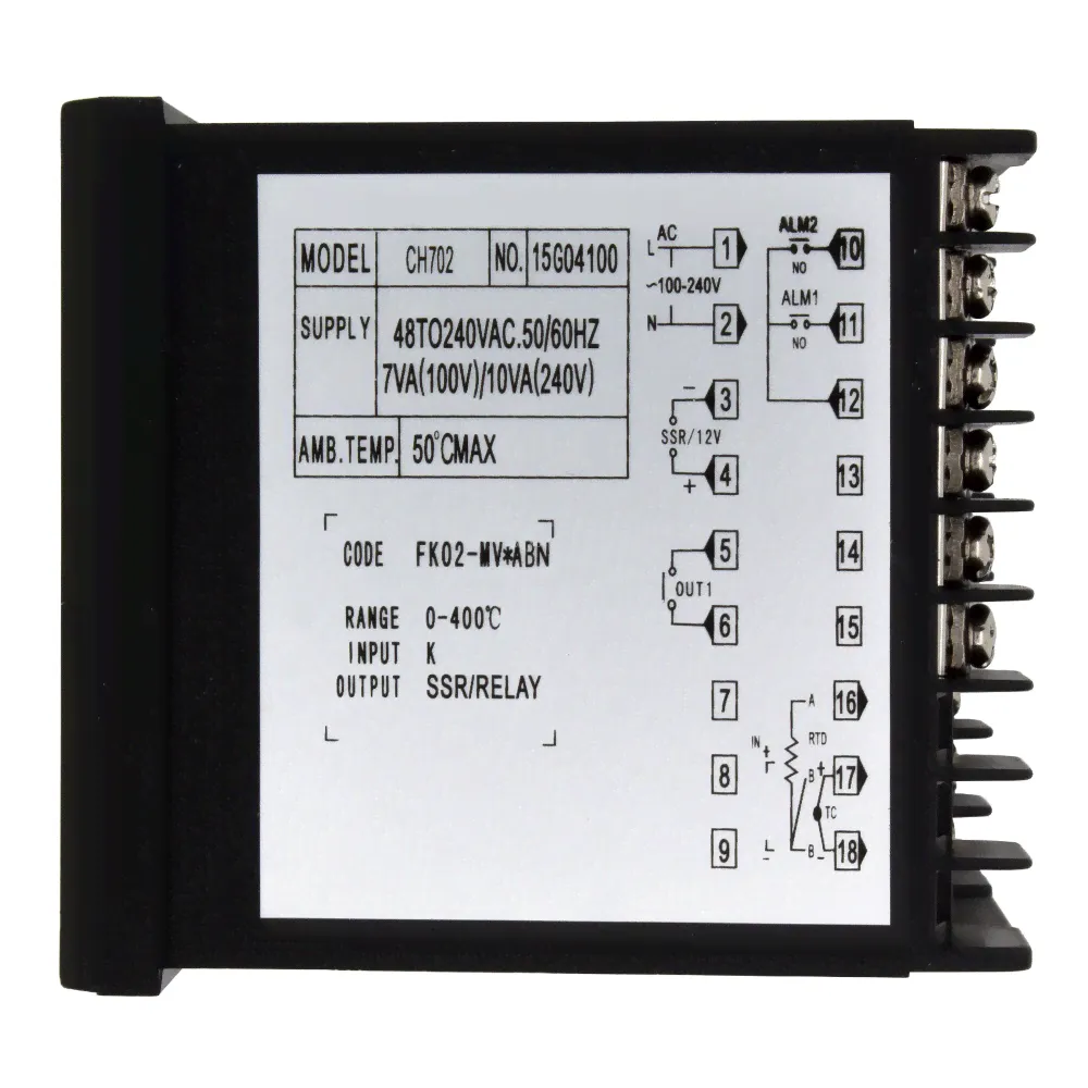 REX CH702 ПИД-контроллер (0-400 °C, FK02-MV*AN) DMWD