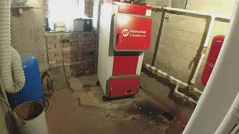 Самый популярный твердотопливный котел Heiztecnik Q Plus Komfort 25 кВт