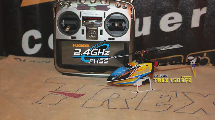 Align T-Rex 150 BTF- What's in the box and first 3D flight.