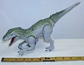 JURASSIC WORLD MOVIE GRAY INDOMINUS REX DINOSAUR FIGURE
