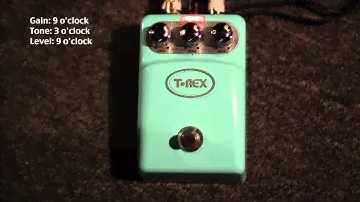 T-Rex ToneBug Overdrive Demo