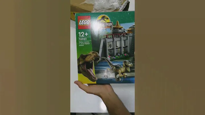 76961 LEGO Jurassic World Ziyaretçi Merkezi T-Rex ve Raptor Saldırısı Unboxing! #jurassicpark