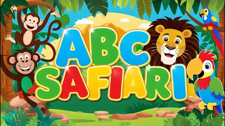 ABC Safari Adventure: Sing and Learn with Jungle Animals! 🐾
