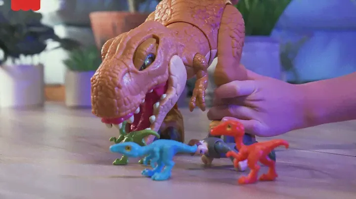 Imaginext Jurassic World Thrashin' Action T. Rex Dinosaur Figure