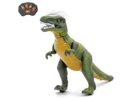 Игрушка Jia Qi Динозавр на р/у T-Rex, со светом и звуком
