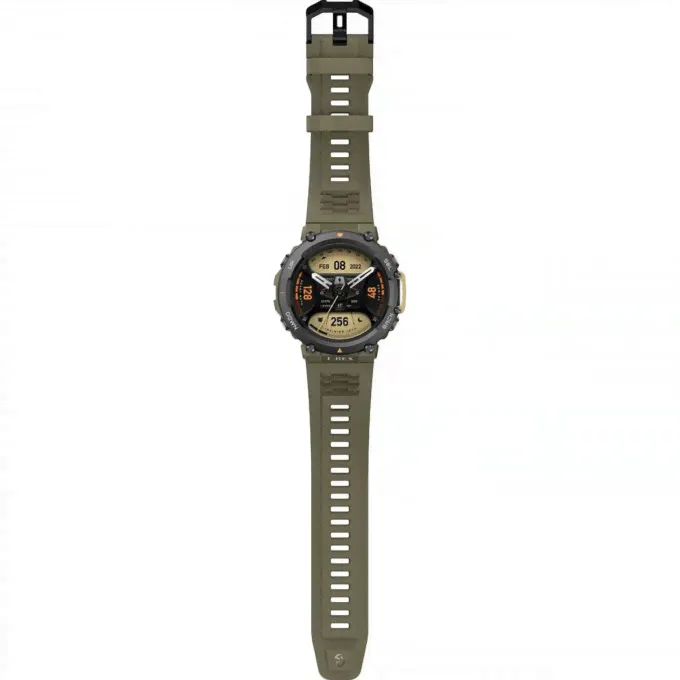 Смарт-часы AMAZFIT T-REX 2 A2170 зеленые AMF-6972596105084-3