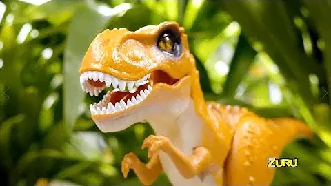 NEW from ZURU Robo Alive! | Robotic Attacking T-Rex | Toy Moves Like a Real Dinosaur!