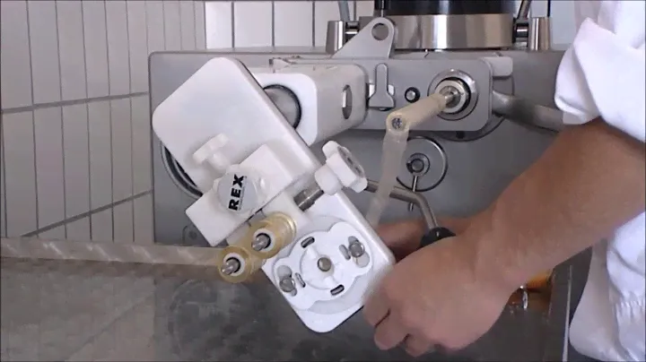 REX-Technologie - Vakuumfüller RVF 330 - vacuum filler - Poussoirs sous vide - Embutidoras al vacío